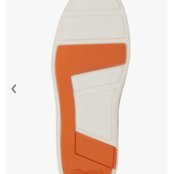 SANTONI Hammered Leather lowtop sneakers, Brn-Grn, NwoT, w/Bags, 9.5 US, RT$720 - Picture 5 of 11